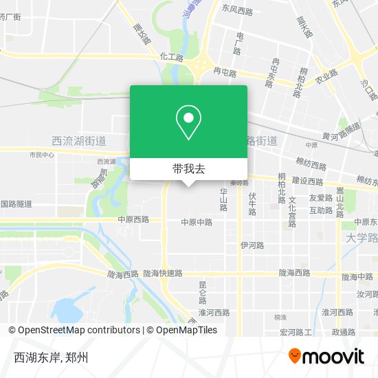 西湖东岸地图