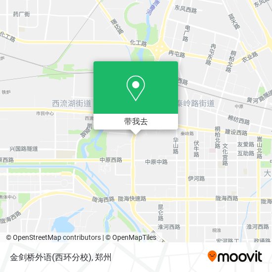 金剑桥外语(西环分校)地图