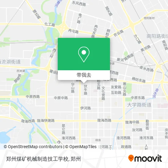郑州煤矿机械制造技工学校地图