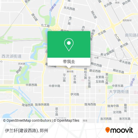 伊兰轩(建设西路)地图