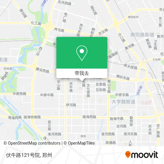 伏牛路121号院地图