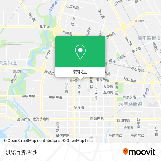 洪铭百货地图