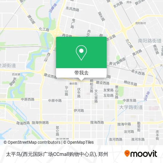太平鸟(西元国际广场CCmall购物中心店)地图