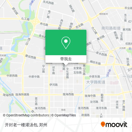 开封老一楼灌汤包地图