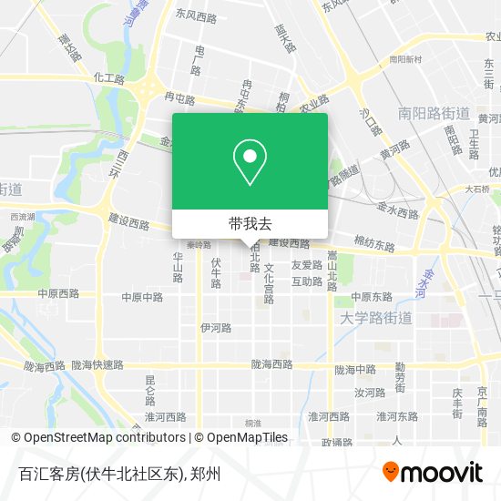 百汇客房(伏牛北社区东)地图
