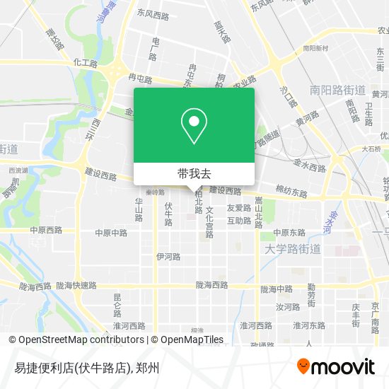 易捷便利店(伏牛路店)地图