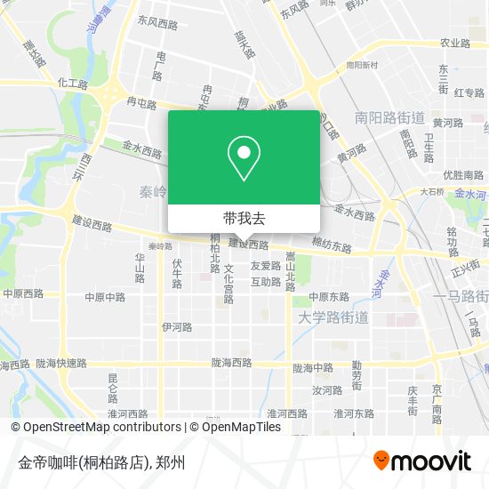 金帝咖啡(桐柏路店)地图