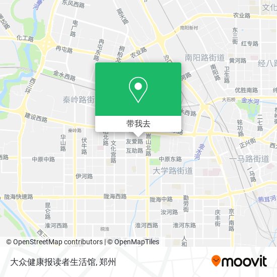 大众健康报读者生活馆地图
