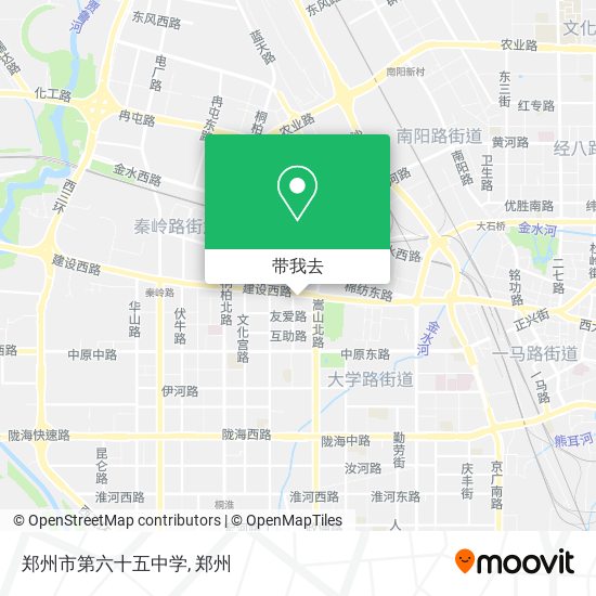郑州市第六十五中学地图