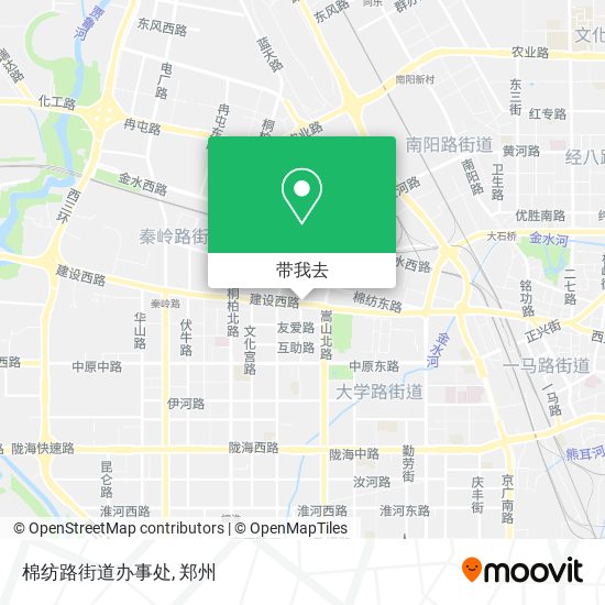 棉纺路街道办事处地图