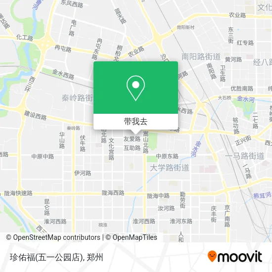 珍佑福(五一公园店)地图