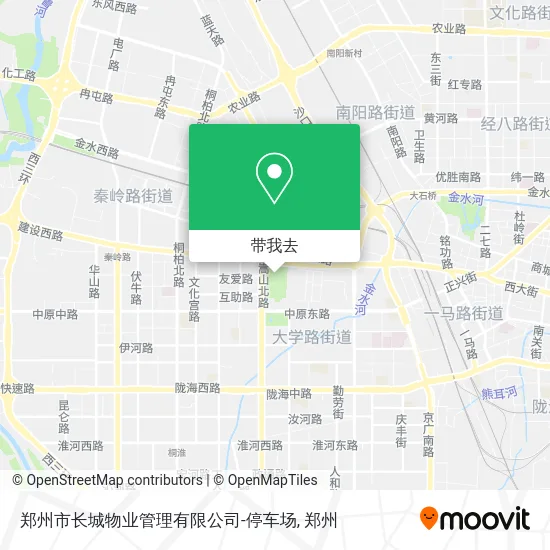 郑州市长城物业管理有限公司-停车场地图