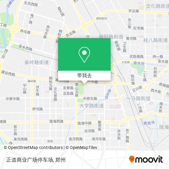 正道商业广场停车场地图