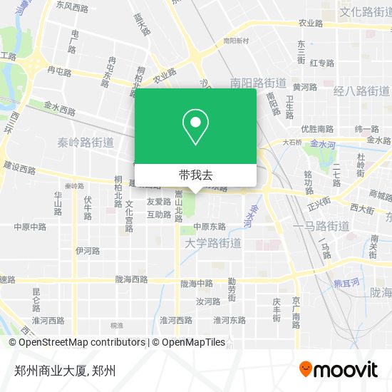 郑州商业大厦地图