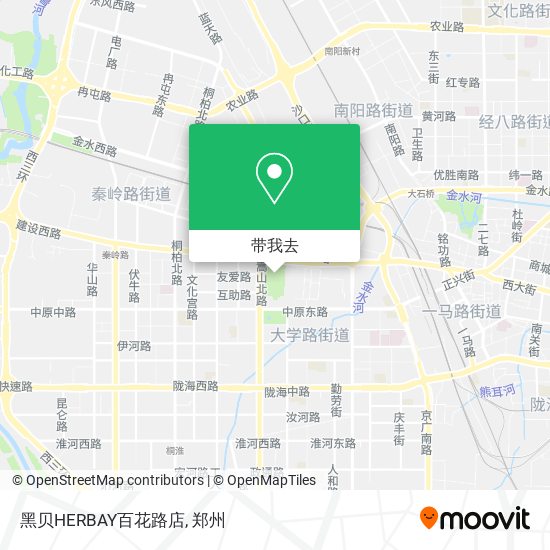 黑贝HERBAY百花路店地图