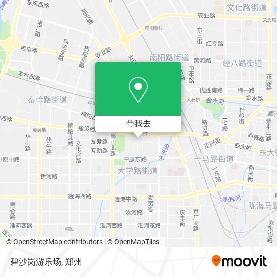 碧沙岗游乐场地图