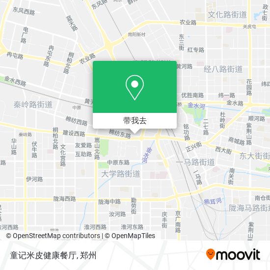 童记米皮健康餐厅地图