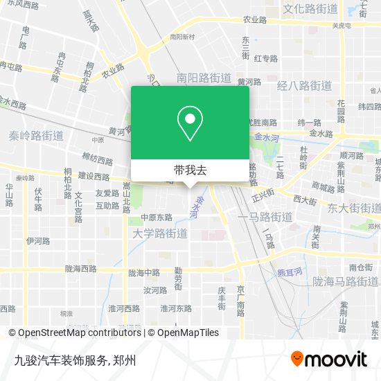 九骏汽车装饰服务地图