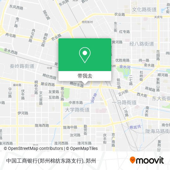 中国工商银行(郑州棉纺东路支行)地图