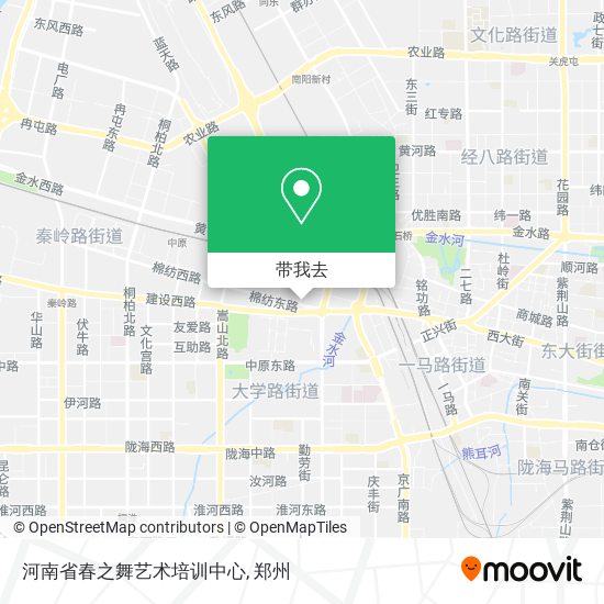河南省春之舞艺术培训中心地图