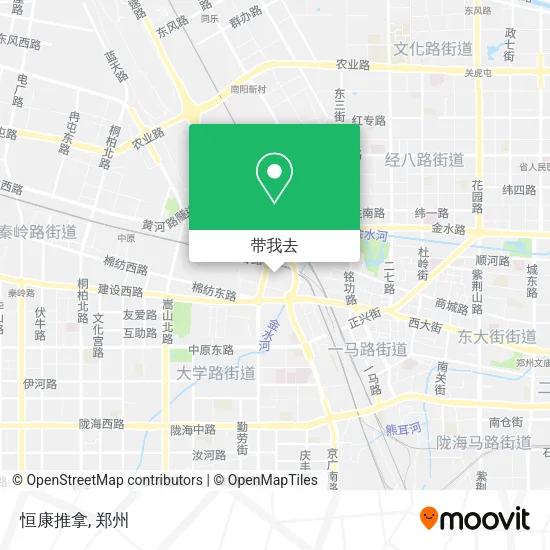 恒康推拿地图