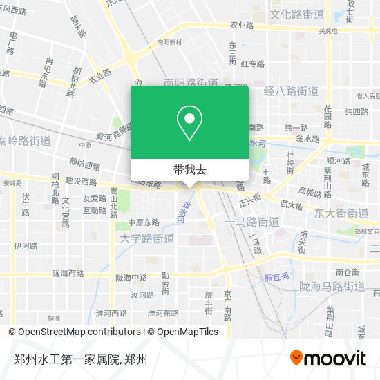郑州水工第一家属院地图