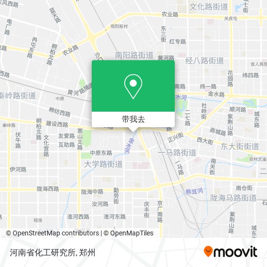 河南省化工研究所地图