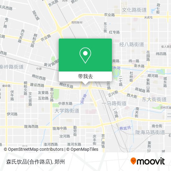 森氏饮品(合作路店)地图