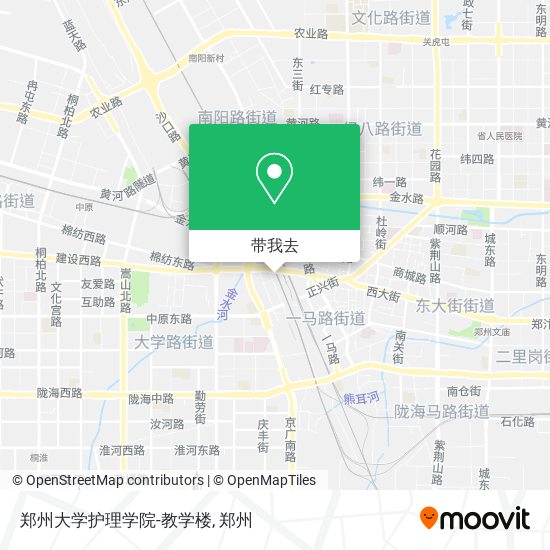 郑州大学护理学院-教学楼地图