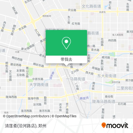 清莲斋(沿河路店)地图