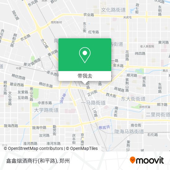 鑫鑫烟酒商行(和平路)地图