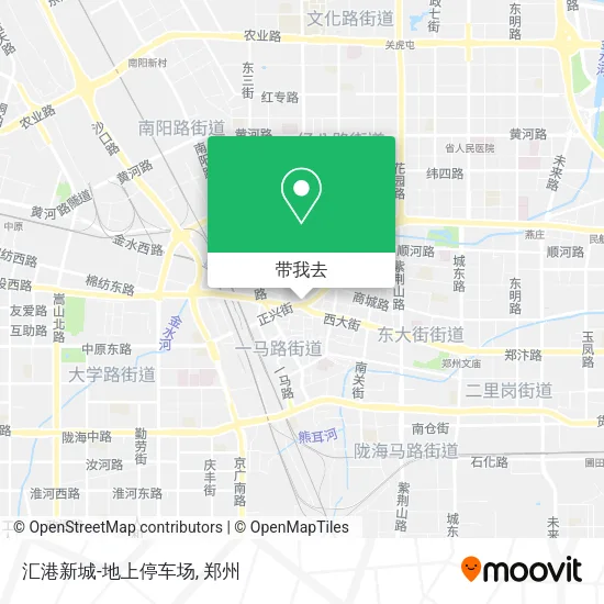 汇港新城-地上停车场地图