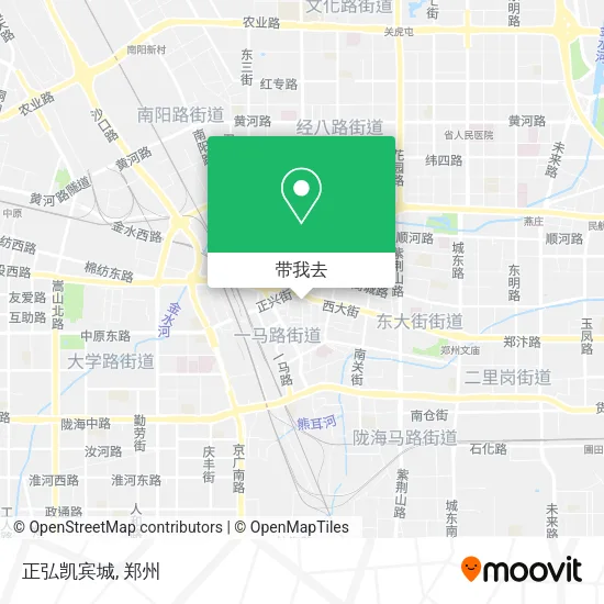 正弘凯宾城地图