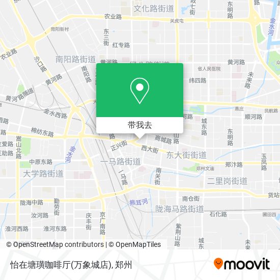 怡在塘璜咖啡厅(万象城店)地图