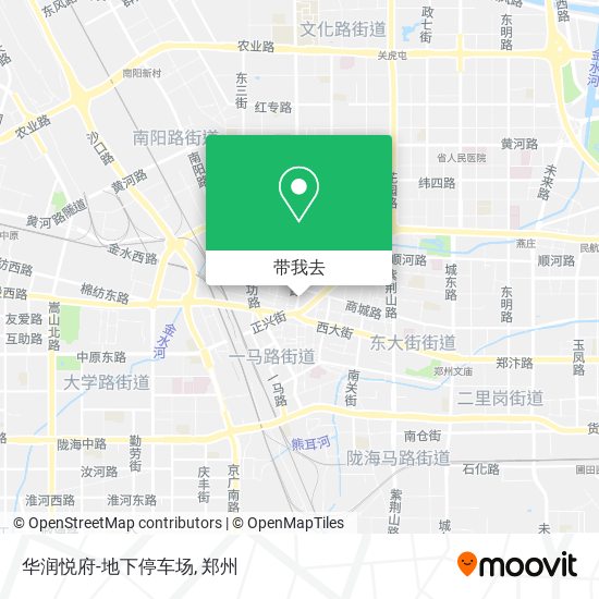 华润悦府-地下停车场地图