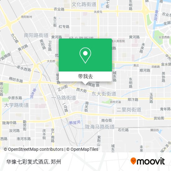 华豫七彩复式酒店地图