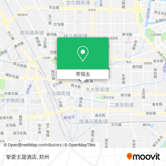 挚爱主题酒店地图