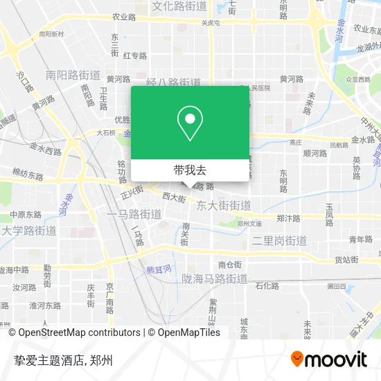 挚爱主题酒店地图