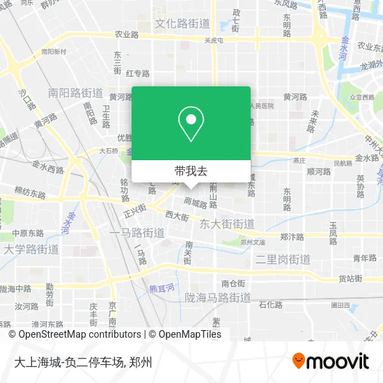 大上海城-负二停车场地图