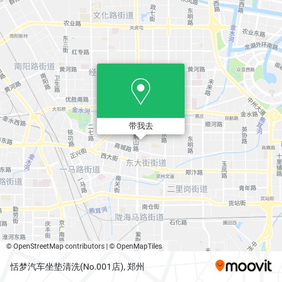 恬梦汽车坐垫清洗(No.001店)地图