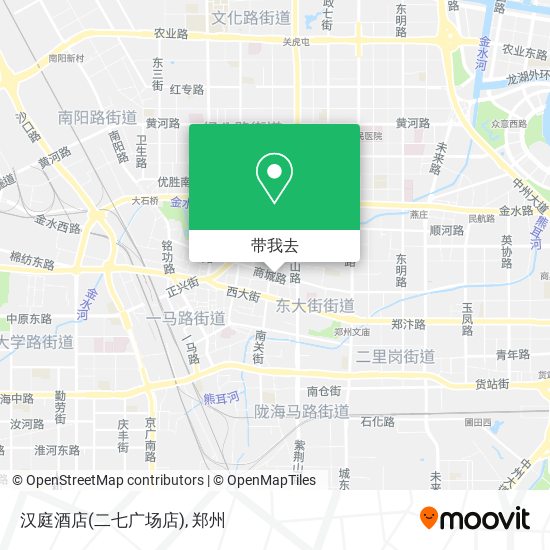 汉庭酒店(二七广场店)地图