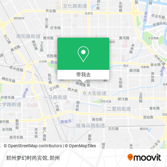 郑州梦幻时尚宾馆地图