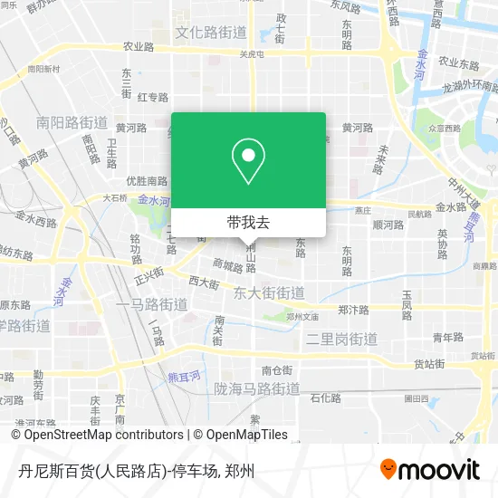 丹尼斯百货(人民路店)-停车场地图