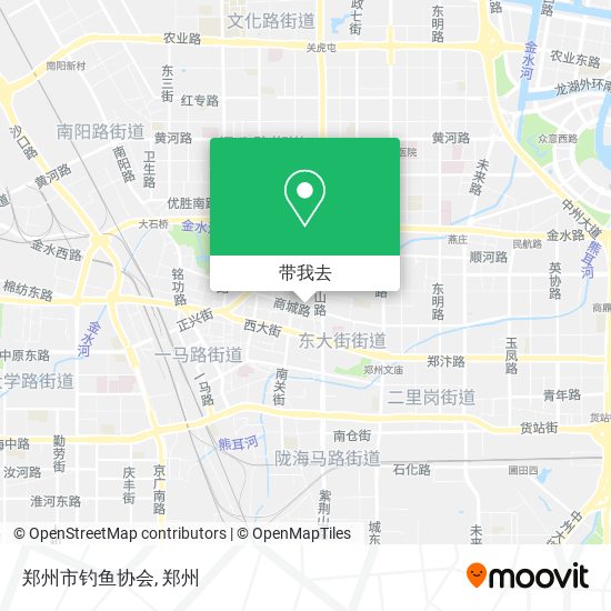 郑州市钓鱼协会地图