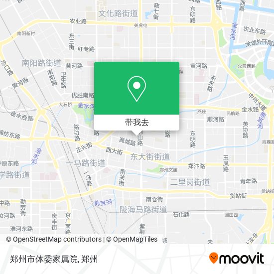 郑州市体委家属院地图