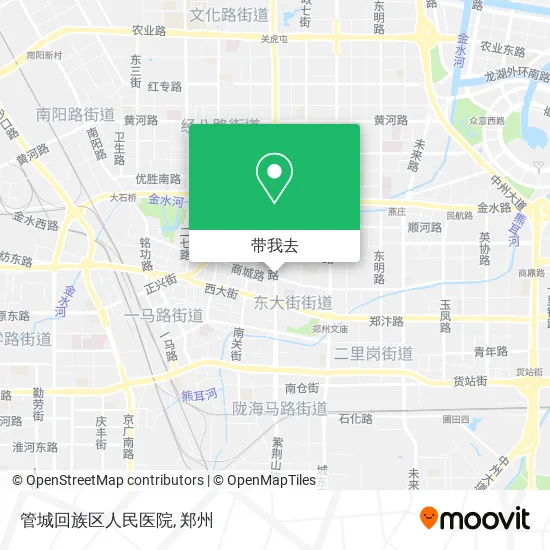 管城回族区人民医院地图