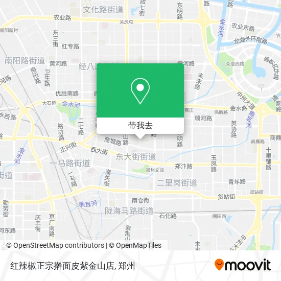 红辣椒正宗擀面皮紫金山店地图