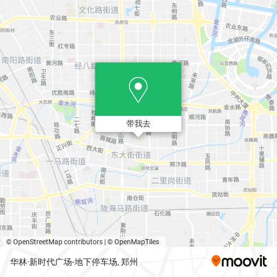 华林·新时代广场-地下停车场地图