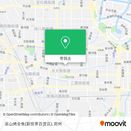 巫山烤全鱼(新世界百货店)地图