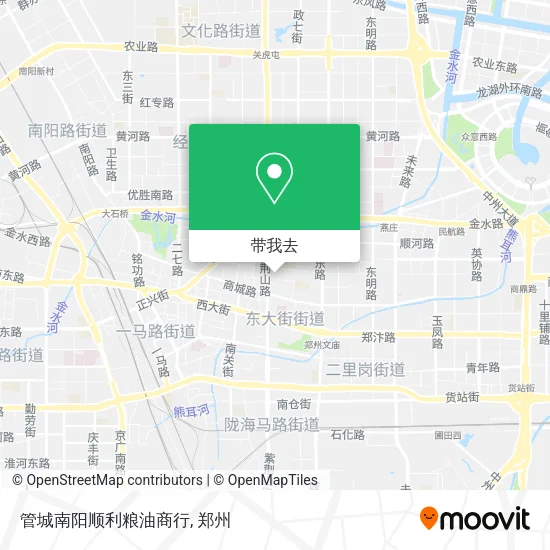 管城南阳顺利粮油商行地图